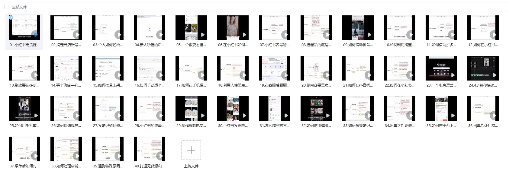 图片[1]-【2024.10.04】小红书电商项目训练营：从选品到出单 全套项目课程+实操经历复盘-旺朝科技