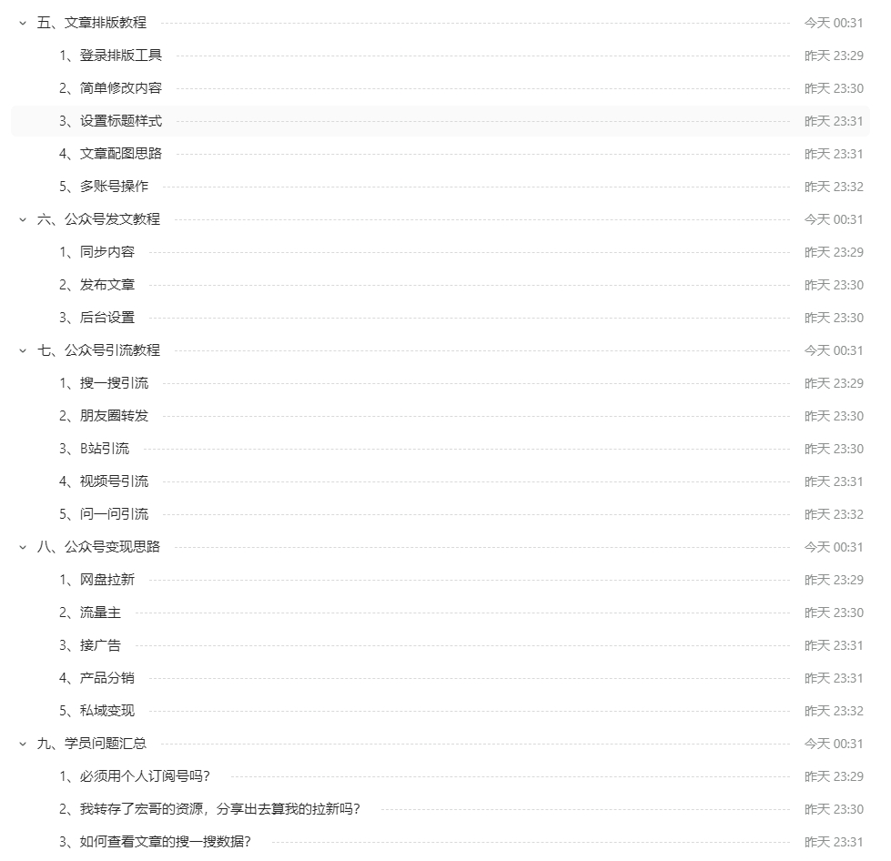 图片[3]-【2024.10.23】一个人就能干的野路子，单月8000+，某博主付费陪跑课程-旺朝科技