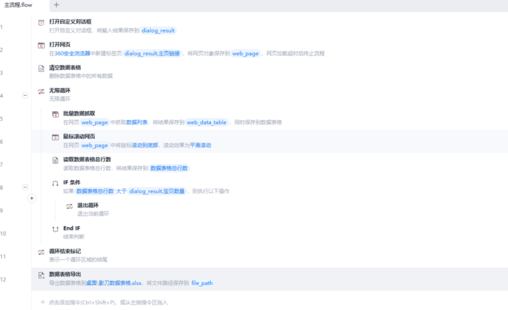 图片[1]-【2024.12.23】十几行影刀代码搞定:闲鱼网页版同行主页商品信息的采集-旺朝科技