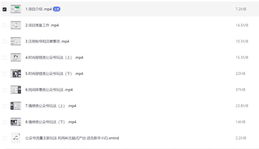 图片[1]-【2025.1.1】公众号流量主AI写作玩法，利用AI无脑式产出，适合新手小白-旺朝科技