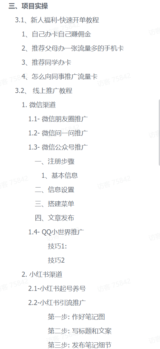 图片[3]-【精选】流量卡掘金SOP小白实操落地教程-旺朝科技