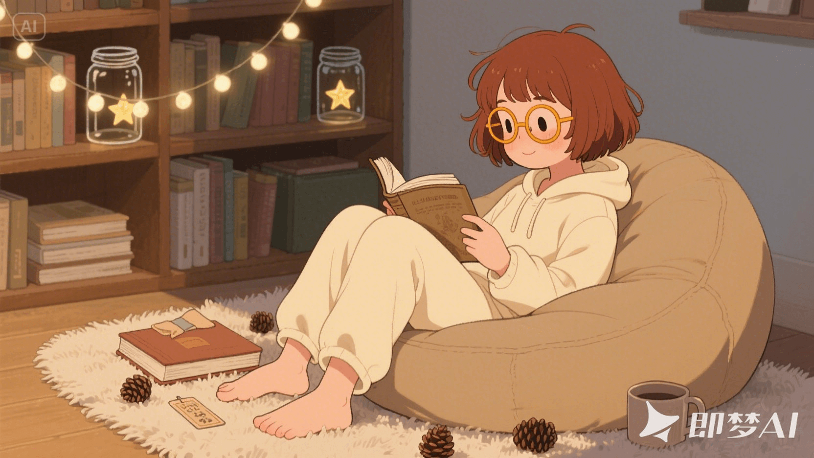 图片[6]-【2025.4.28】治愈系独居女孩小短片，即梦3.0测评-旺朝科技