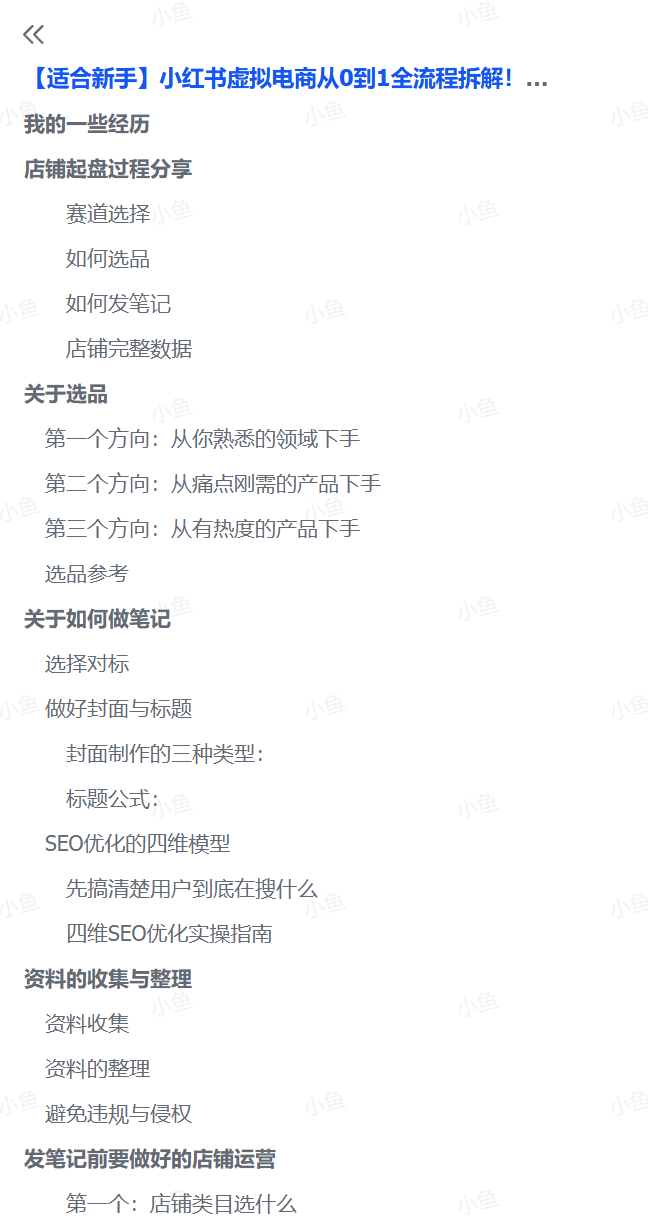 图片[2]-【2025.7.6】小红书虚拟电商从0到1全流程拆解！无保留分享-旺朝科技