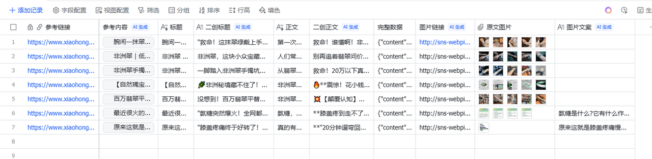 图片[2]-【2025.9.19】Coze一键采集小红书内容到多维表格-旺朝科技