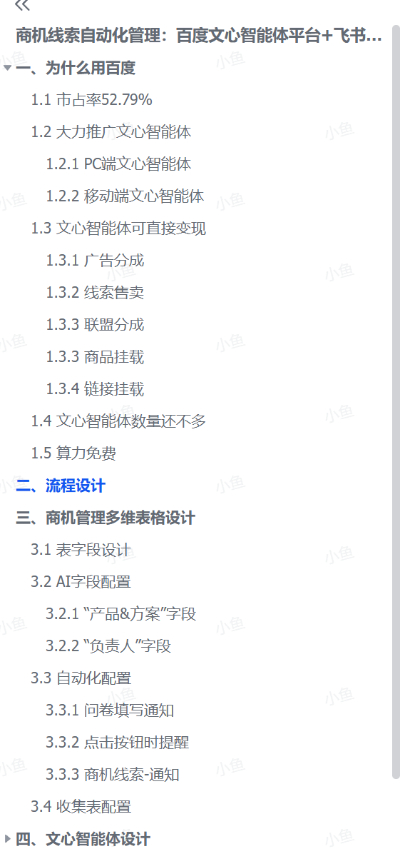 图片[3]-【2025.9.27】商机线索自动化管理：百度文心智能体平台+飞书多维表格-旺朝科技