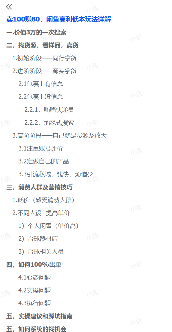 图片[1]-【2025.10.10】卖100赚80，闲鱼高利低本玩法详解-旺朝科技